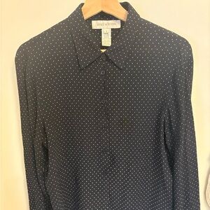 Jones New York 100% Silk Blouse